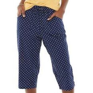 NEW! Gloria Vanderbilt Casual Capris